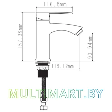 Смеситель Econoce EC0270 картинка 2